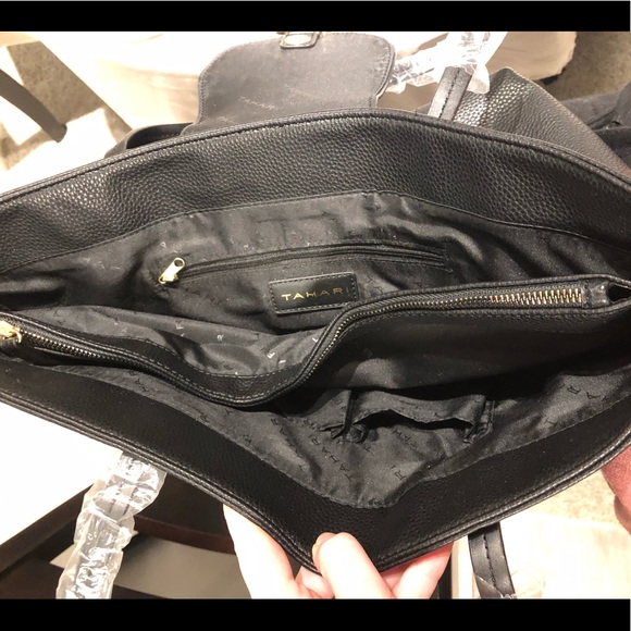 New Tahari black academy tote - Picture 8 of 8